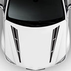D-1037 Striped Car Sticker Car Side Door Cover Rearview Mirror Combination Sticker