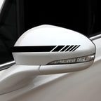 D-1037 Striped Car Sticker Car Side Door Cover Rearview Mirror Combination Sticker
