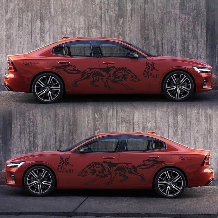 D-70 Wolf Totem Car Stickers Car Personality Modified Car Stickers
