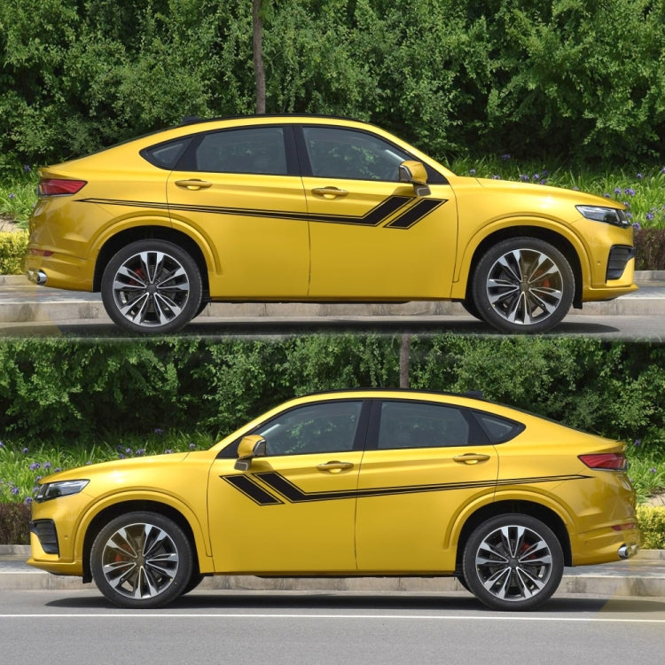D-716 Car Striped Vinyl Body Stickers Personalized Modification Car Sticker