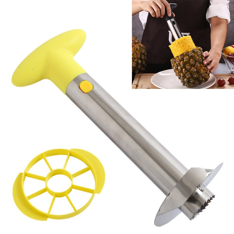 2 PCS Stainless Steel Pineapple Peeler Slicers Fruit Cutter Kitchen Tools — view 12