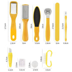 10 In 1 Exfoliating Pedicure Tool Set Pedicure Tools — view 3