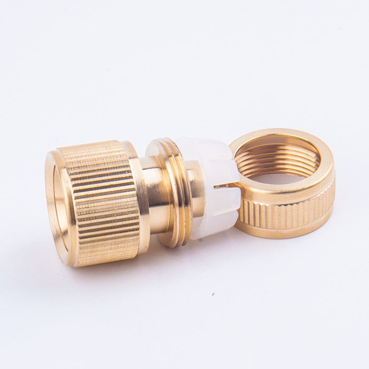 Car Washing Garden Water Pipe Pure Copper Quick Connect Water Joint — view 5