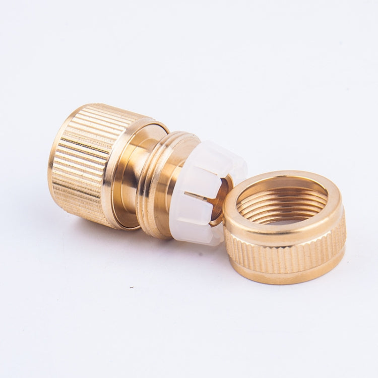 Car Washing Garden Water Pipe Pure Copper Quick Connect Water Joint — view 6