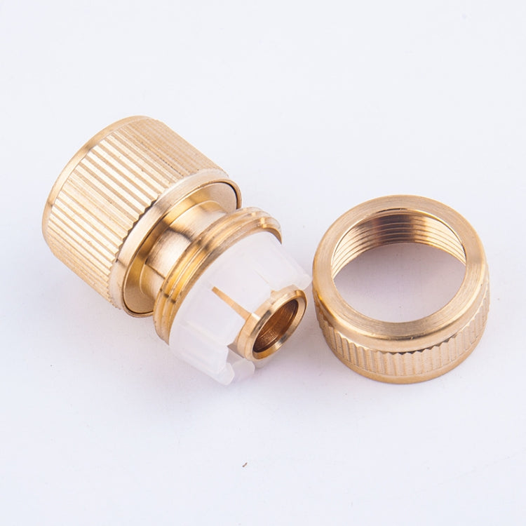 Car Washing Garden Water Pipe Pure Copper Quick Connect Water Joint — view 7