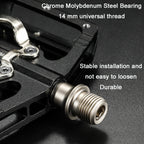 WEST BIKING Bicycle Aluminum Alloy Dual-Purpose Self-Locking Pedals