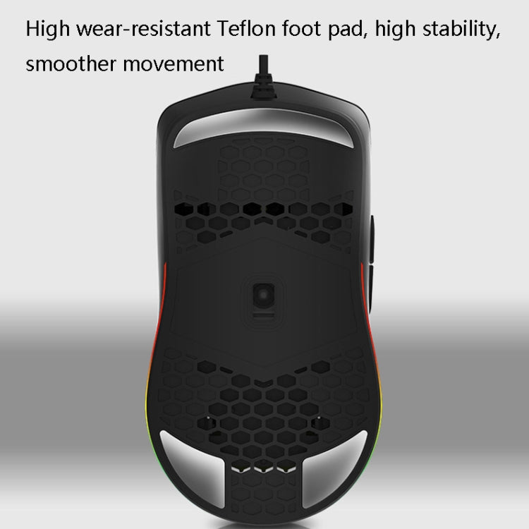DELUX M700BU 7 Keys Wired Games Mouse Desktop Wired Mouse, Style: — view 6