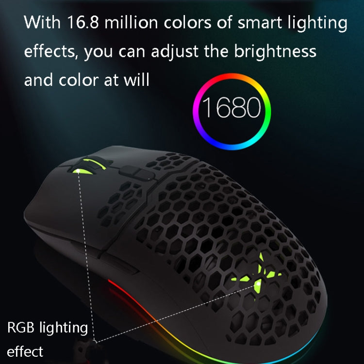 DELUX M700BU 7 Keys Wired Games Mouse Desktop Wired Mouse, Style: — view 7