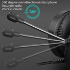 Smailwolf AK3 Headset Game Headphones Wired Luminous Desktop Computer Headset, Style: