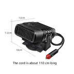 Car Heater Cold And Warm Wind Defrosting And Snow Demister