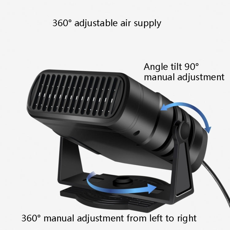 Car Heater Cold And Warm Wind Defrosting And Snow Demister