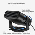Car Heater Cold And Warm Wind Defrosting And Snow Demister
