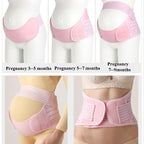Prenatal Belly Support Three-Piece Breathable Belly Support Belt For Pregnant Women Before Childbirth