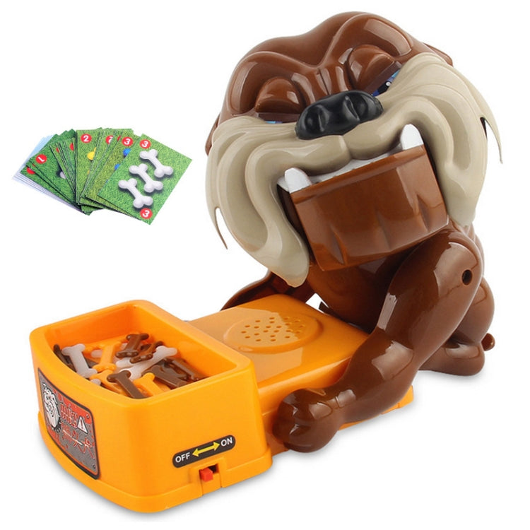 Cartoon Creative Beware of the Dog Bite Hand Novelty Tricky Toys, Medium Size — Middle Poodle without Card