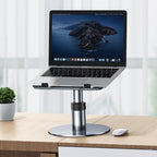 Oatsbasf 03597 Aluminum Alloy Notebook Heightening Bracket Notebook Computer Lifting Heat Dissipation Bracket Mobile Folding Table, Style: