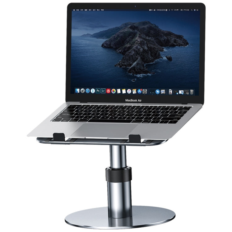 Oatsbasf 03597 Aluminum Alloy Notebook Heightening Bracket Notebook Computer Lifting Heat Dissipation Bracket Mobile Folding Table, Style:
