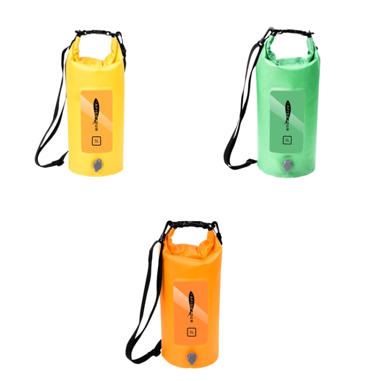 AFISHTOUR FW2061 5L Waterproof Drifting Stream Bag Folding Storage Bucket Package