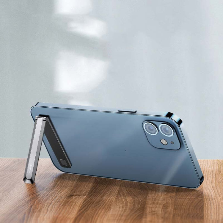 Oatsbasf 03654 Mini Mobile Phone Holder Back Sticker Portable Folding Desktop Multifunctional Magnetic Stand