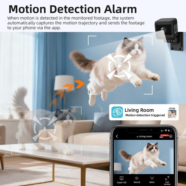 Mini Wireless Battery-Powered Camera
