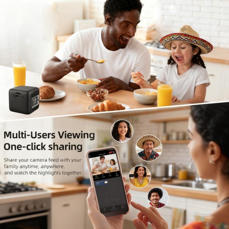 Mini Wireless Battery-Powered Camera
