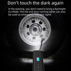 H68 Handheld Mini Wireless Smart Car Inflator Pump Portable Multifunctional Tire Air Pump