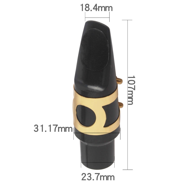 Saxophone Mouthpiece + Hat Clip Wind Instrument Accessories