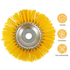 8 Inch Nylon Wire Weeding Machine Head Bowl Type Weeding Brush — view 5