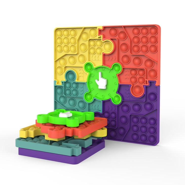 Silicone Desktop Puzzle Decompression Toy, Specification: — Chessboard