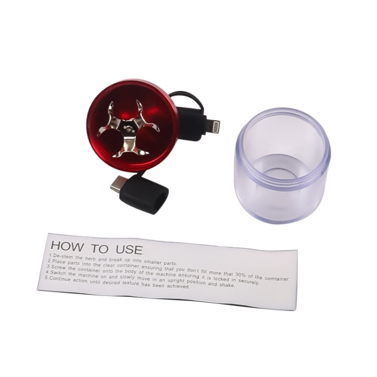 USB Electric Cigarette Grinder Convenient And Fast Cigarette Crusher
