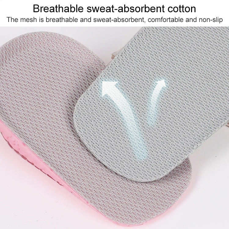 Self-Adhesive Inner Heightening Half Pad Sweat-Absorbent Breathable Shock-Absorbing Heel Casual Sports Insole