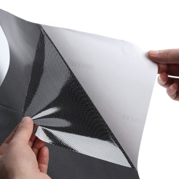 Car Electrostatic Sunshade Stickers Window Glass Sunscreen Heat Insulation Stickers Taiwanese Point Hole Film