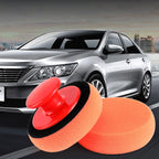 3 Sets Handle Polished Waxing Sponge Car Waxing Wash Tool