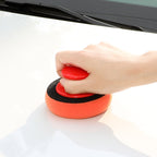 3 Sets Handle Polished Waxing Sponge Car Waxing Wash Tool