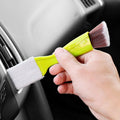 Car Air-Conditioned Air Outlet Cleaning Brush Car Interior Cleaning Tool Dust Soft Hair Brush