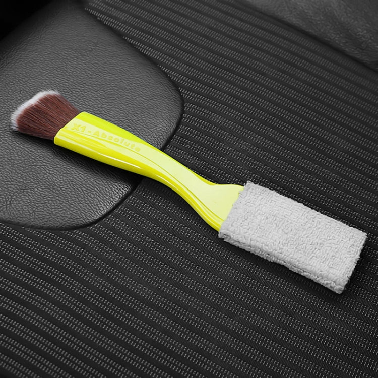 Car Air-Conditioned Air Outlet Cleaning Brush Car Interior Cleaning Tool Dust Soft Hair Brush