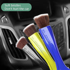 Car Air-Conditioned Air Outlet Cleaning Brush Car Interior Cleaning Tool Dust Soft Hair Brush