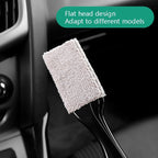 Car Air-Conditioned Air Outlet Cleaning Brush Car Interior Cleaning Tool Dust Soft Hair Brush