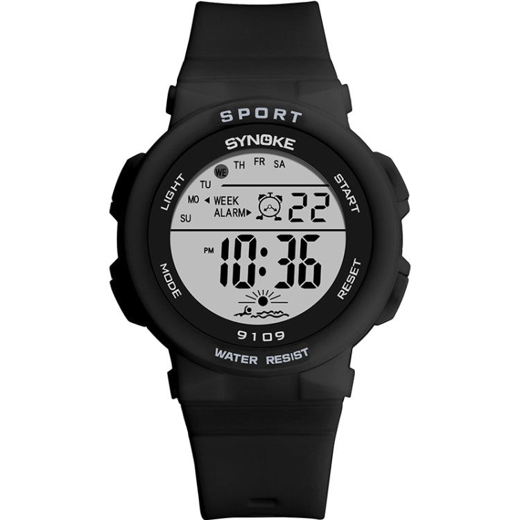 SYNOKE 9109 Student Multifunctional Waterproof Colorful Luminous Electronic Watch