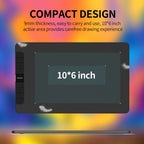 VEIKK VK1060 Hand-Painted Tablet Electronic Painting Board Can Be Connected To Mobile Phone