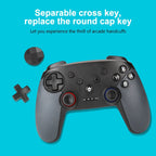 Bluetooth Wireless Gamepad Built-In Dual Motors With TURBO Function Suitable For Switch Pro