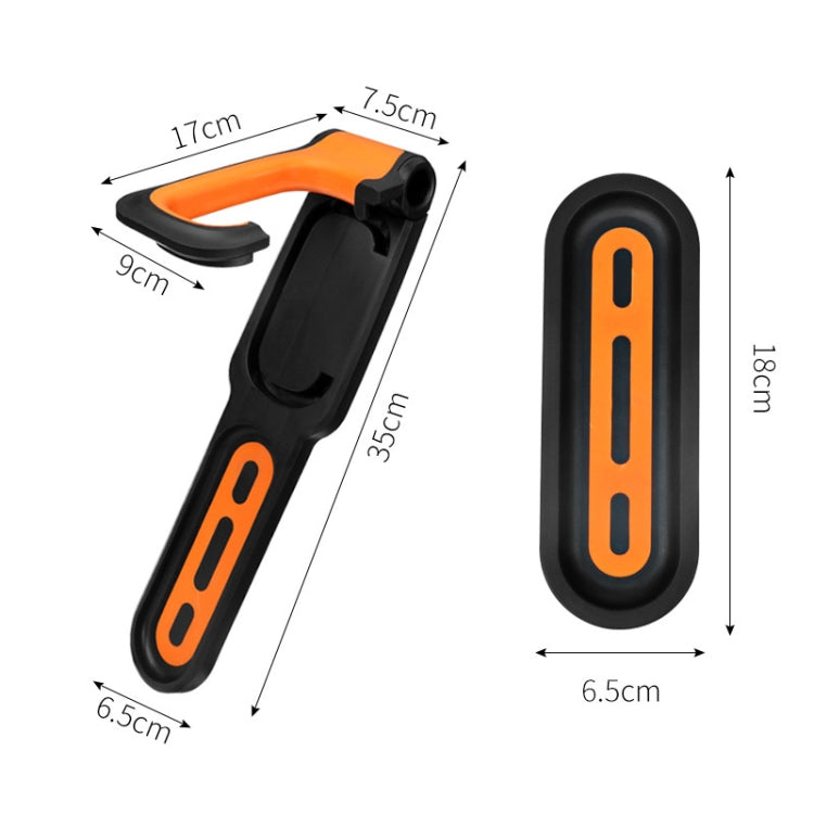 BG-R16 Bicycle Folding Wall Movable Hook Bicycle Mountain Bike Display Rack Parking Rack — view 5