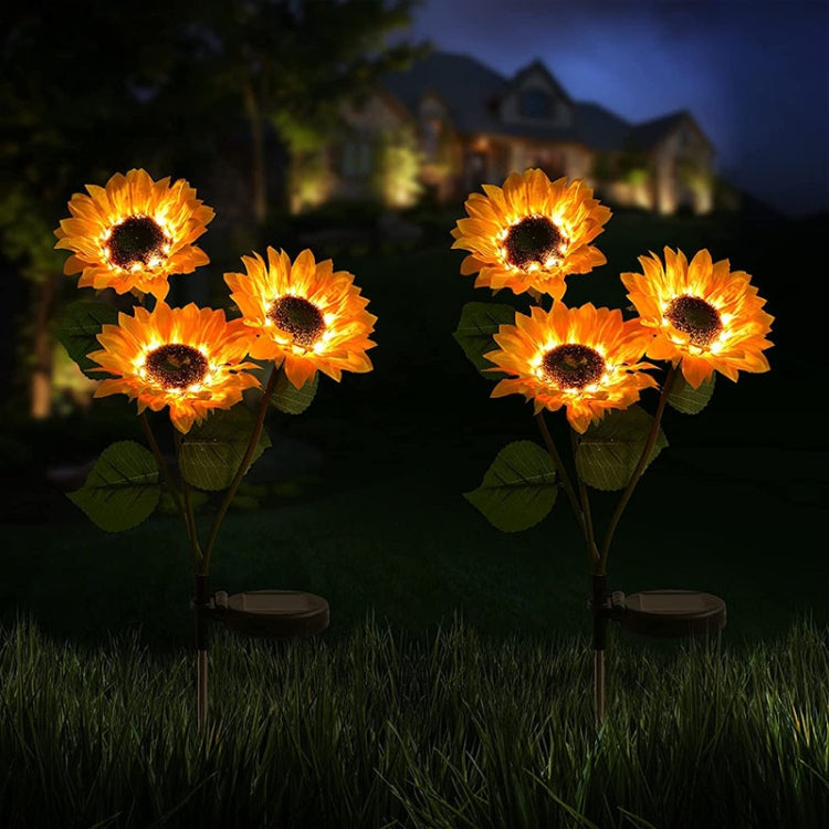 Solar Sunflower Decoration Light LED Garden Lawn Landscape Light — view 6