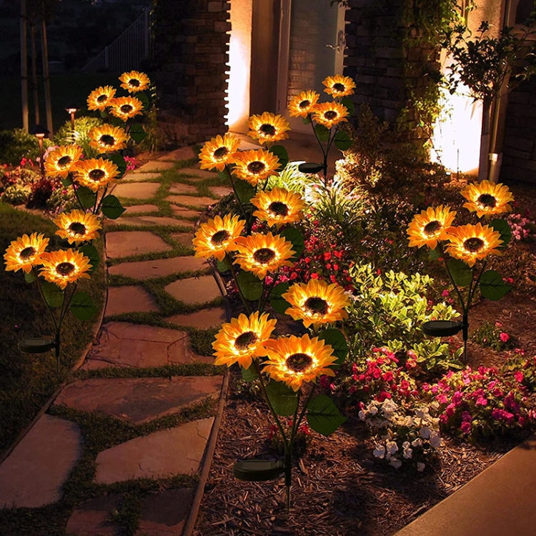 Solar Sunflower Decoration Light LED Garden Lawn Landscape Light — view 8