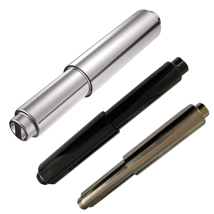 Tissue Box Plastic Retractable Shaft Core Spring Retractable Roll Paper Shaft, Style: Black — Black