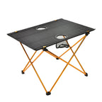 8249 Outdoor Ultra Light Aluminum Folding Table Small Portable Picnic Table