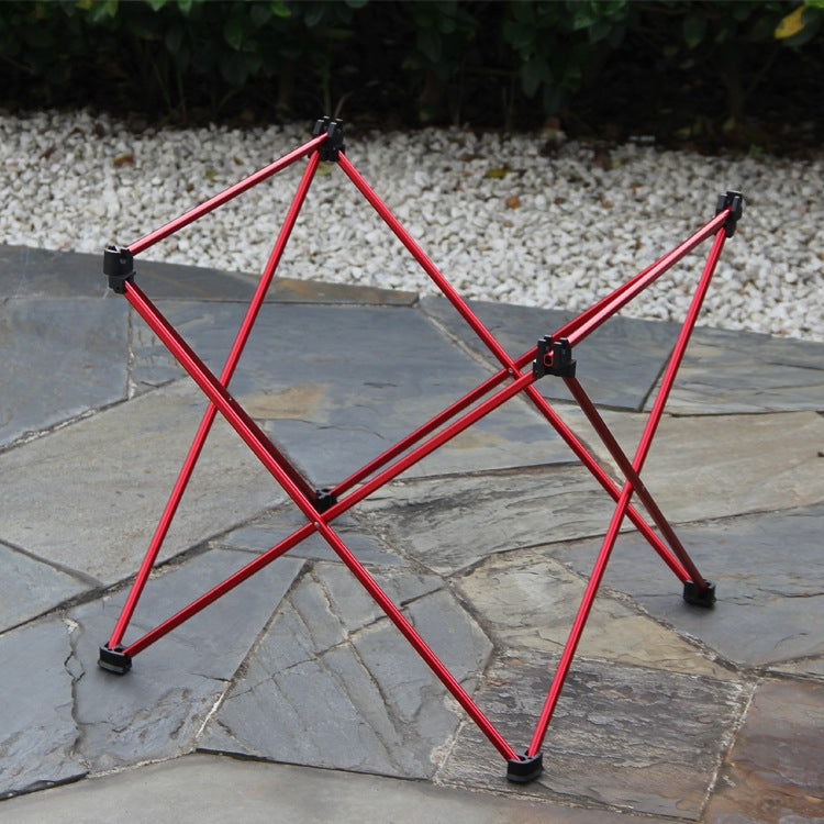 8249 Outdoor Ultra Light Aluminum Folding Table Small Portable Picnic Table