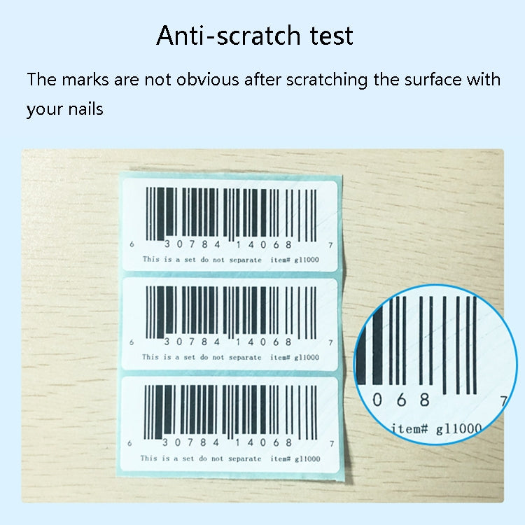 Sc5030 Double-Row Three-Proof Thermal Paper Waterproof Barcode Sticker — view 26