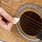 100 PCS Guitar Universal ABS Celluloid Pick Shrapnel Color Random Delivery