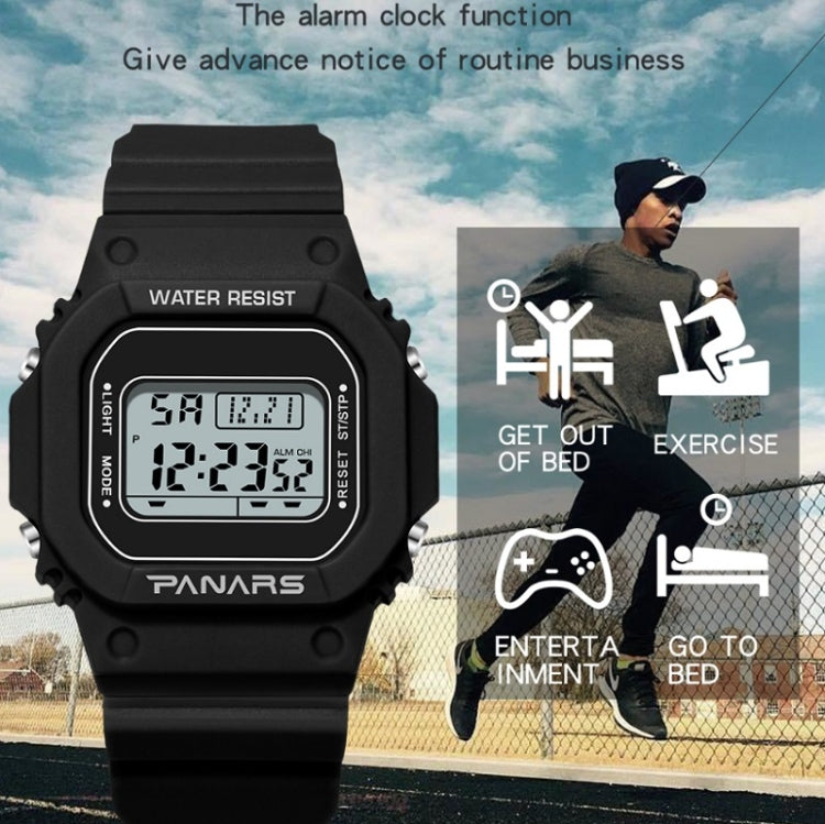 SYNOKE 9620 Couple Sports Plastic Strap Electronic Watch