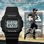 SYNOKE 9620 Couple Sports Plastic Strap Electronic Watch